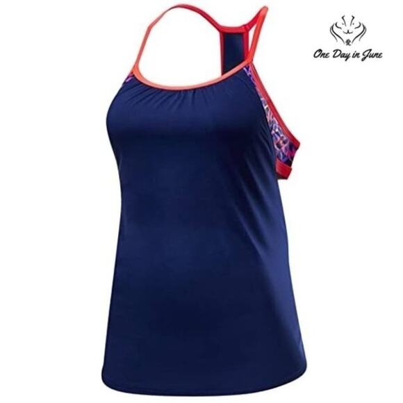 TYR Shea 2 in 1 Tankini Top Size M - Picture 1 of 3